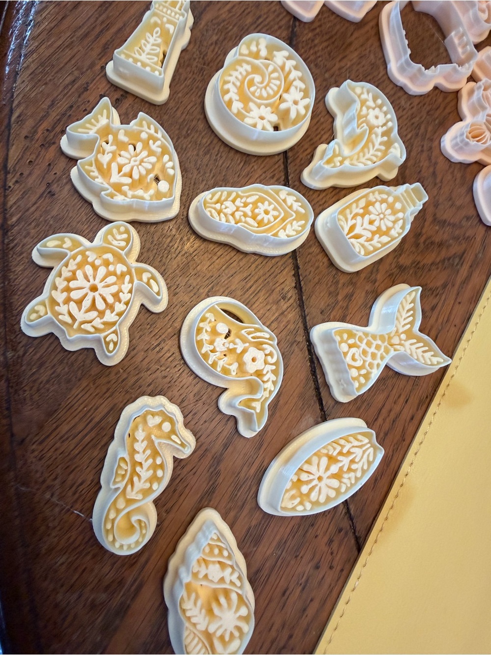 Sea Life polymer clay cutters 12 piece set!
